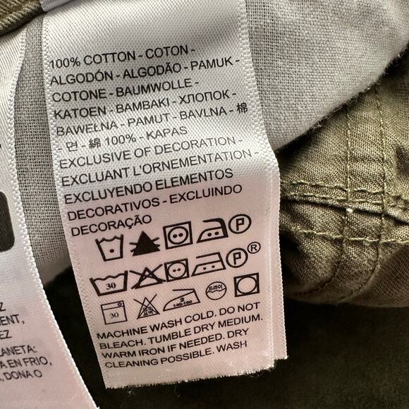 Levis Womens size 29 94 Baggy Pants Cargo Grunge Y2K Streetwear Green - Picture 10 of 10